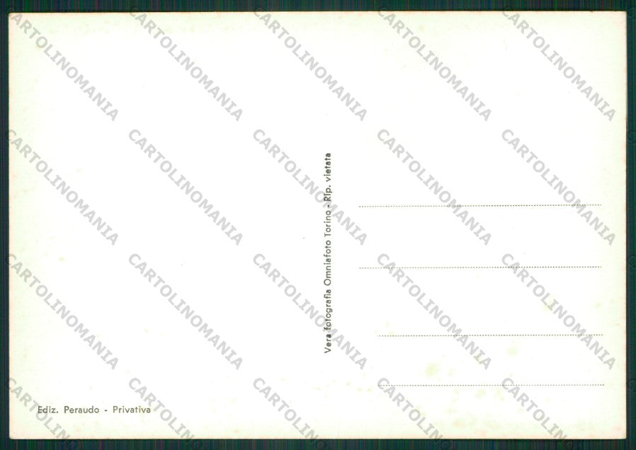 Torino Usseglio Quaglieri Margone Foto FG cartolina KV8745 – retro