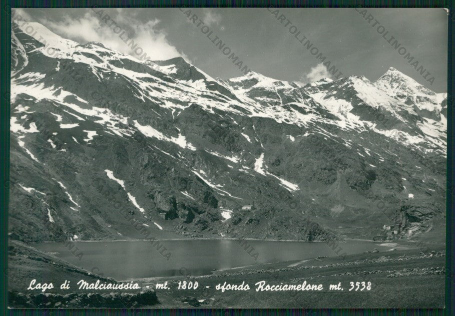 Torino Usseglio Lago di Malciaussia Rocciamelone Foto FG cartolina KV8746 – fronte