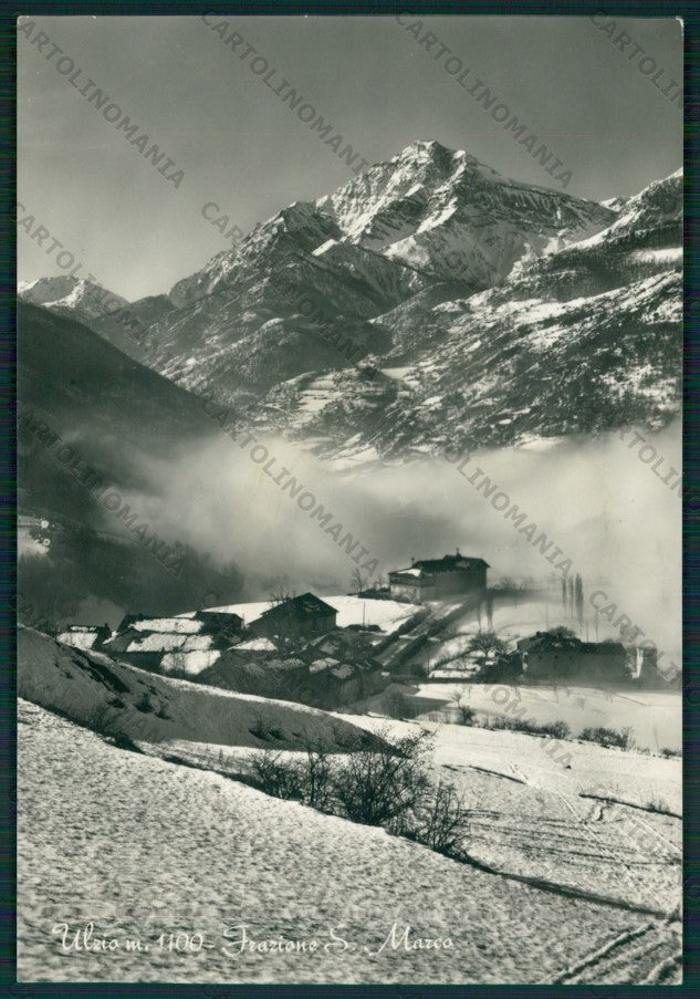 Torino Ulzio San Marco Nevicata Foto FG cartolina KV8747 – fronte