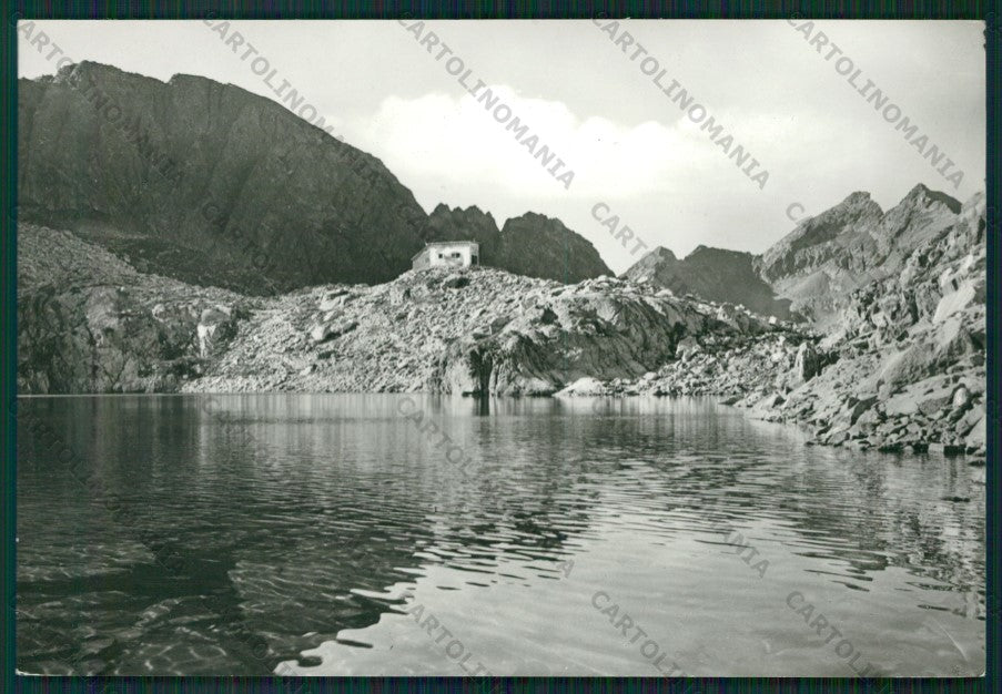 Cuneo Valle Gesso Rifugio Questa Lago delle Portelle Foto FG cartolina KV8748 – fronte