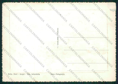 Alessandria Acqui Terme ABRASA COLLA Foto FG cartolina KV8751 – retro