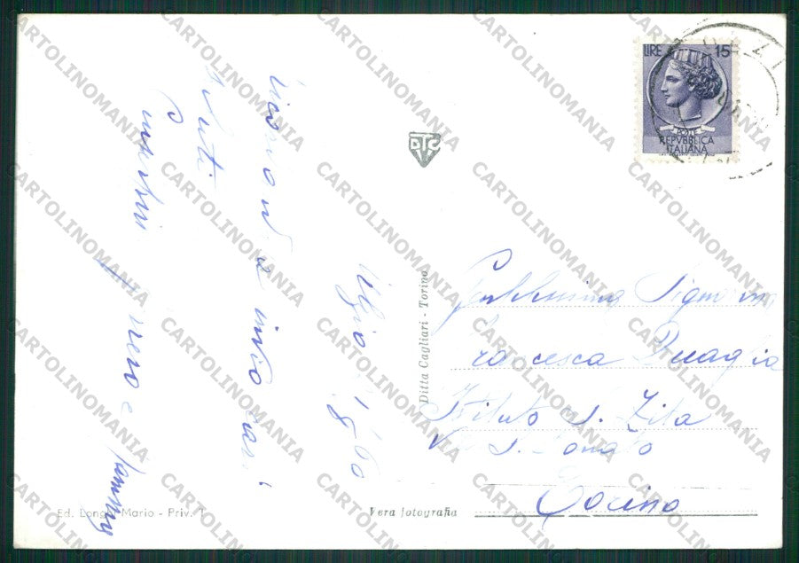 Torino Sauze d'Oulx Seguret Foto FG cartolina KV8752 – retro