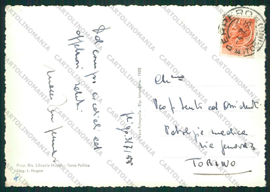 Torino Praly Ghigou Foto FG cartolina KV8760 – retro