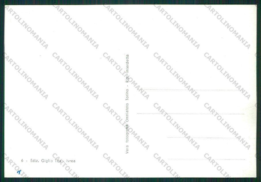 Torino Ivrea Foto FG cartolina KV8761 – retro