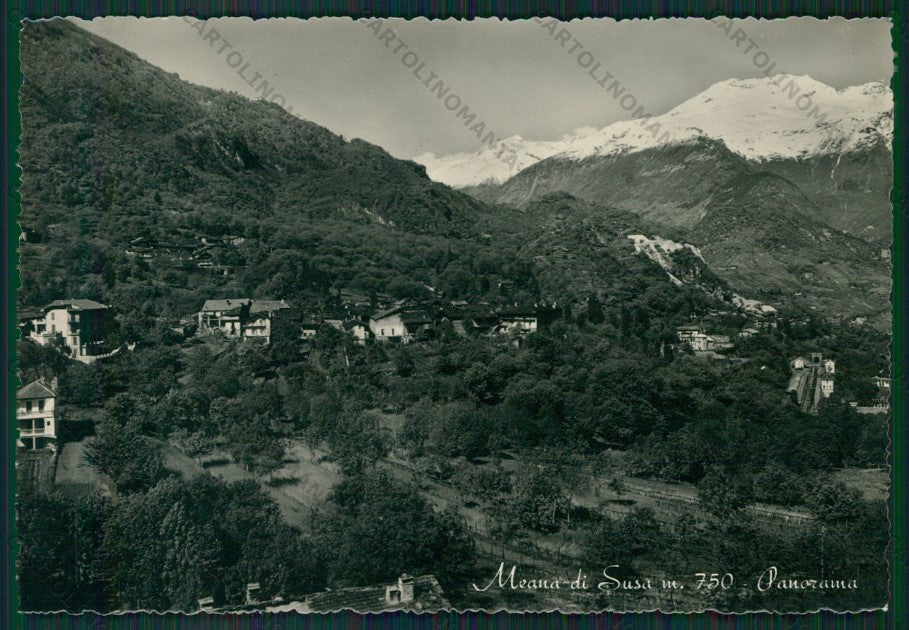 Torino Meana di Susa PIEGA Foto FG cartolina KV8765 – fronte