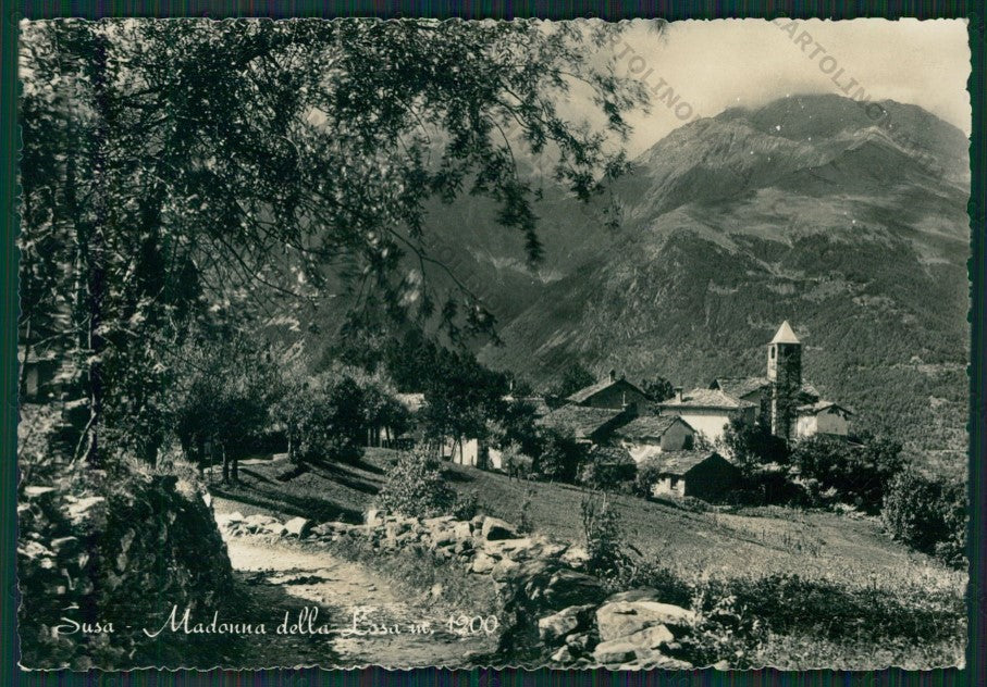Torino Susa Madonna della Losa Foto FG cartolina KV8767 – fronte