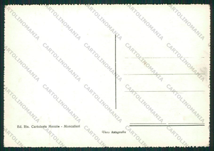 Torino Moncalieri Conservatorio Foto FG cartolina KV8770 – retro