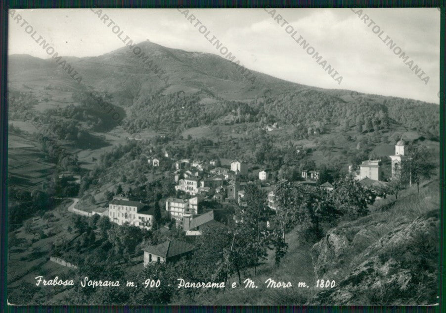 Cuneo Frabosa Soprana Monte Moro Foto FG cartolina KV8777 – fronte