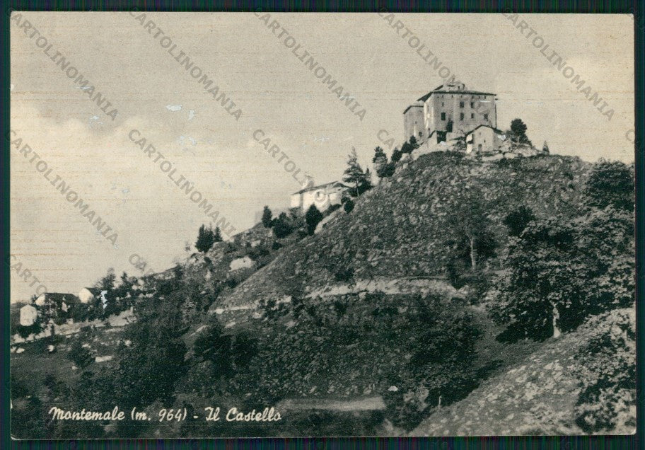 Cuneo Montemale Castello ABRASA Foto FG cartolina KV8780 – fronte