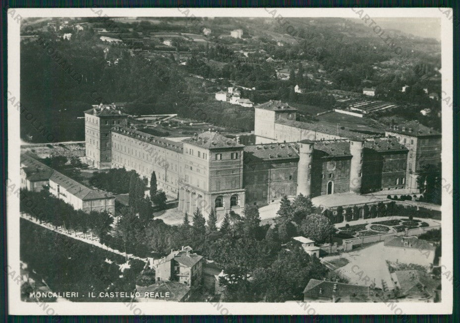 Torino Moncalieri Castello Reale Foto FG cartolina KV8787 – fronte