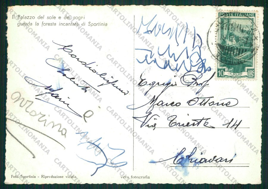 Torino Salice D'Ulzio Sportinia Foto FG cartolina KV8793 – retro