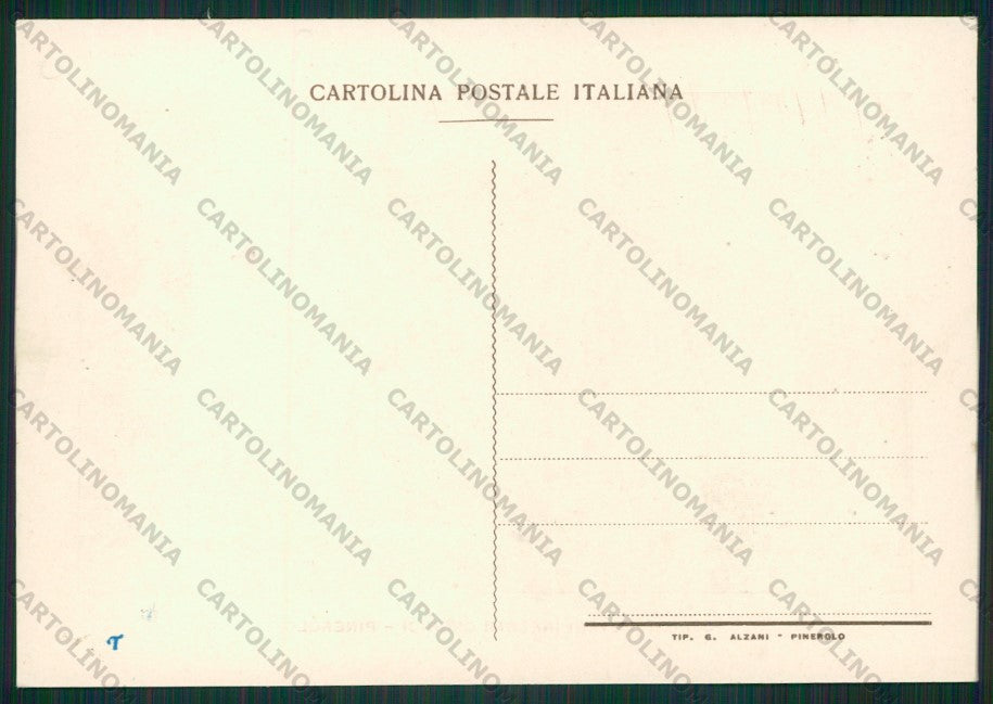 Torino Pinerolo FG cartolina KV8796 – retro