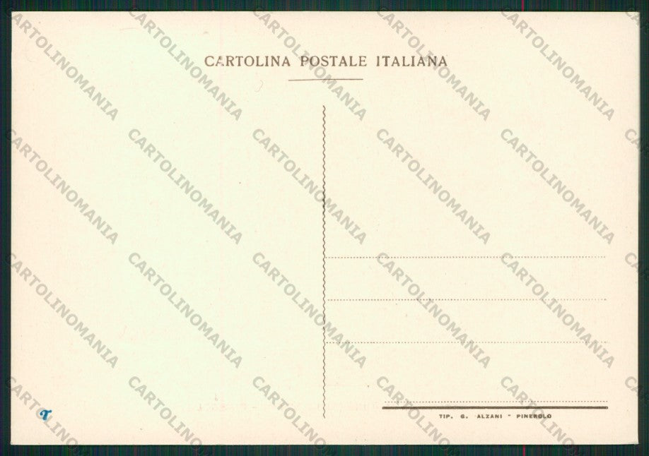 Torino Pinerolo FG cartolina KV8807 – retro