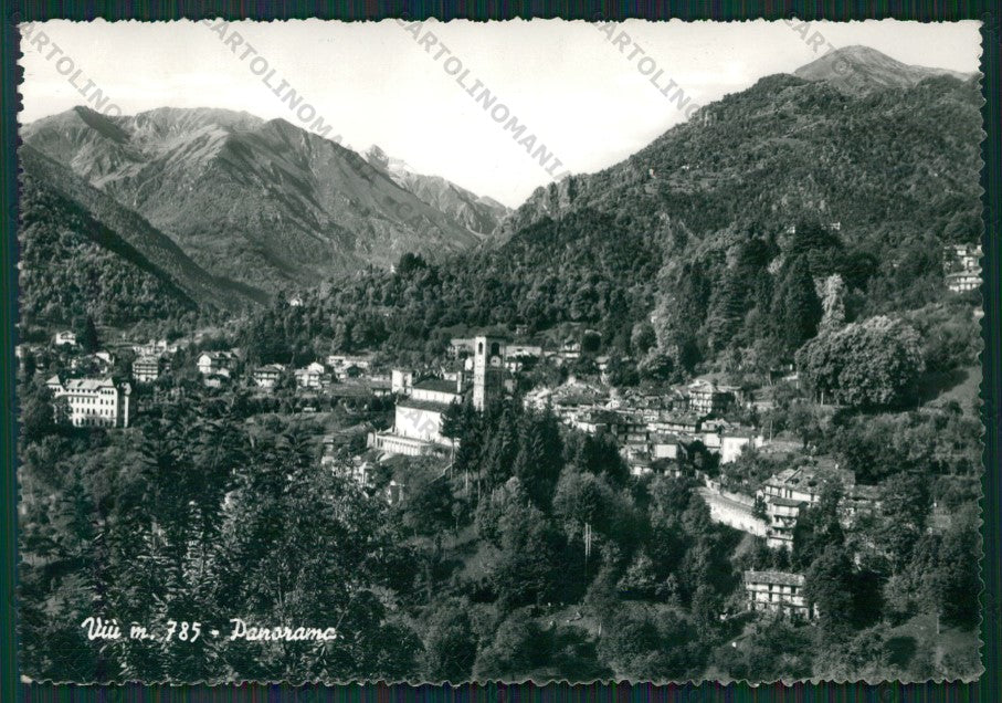 Torino Viù PIEGHINA Foto FG cartolina KV8809 – fronte