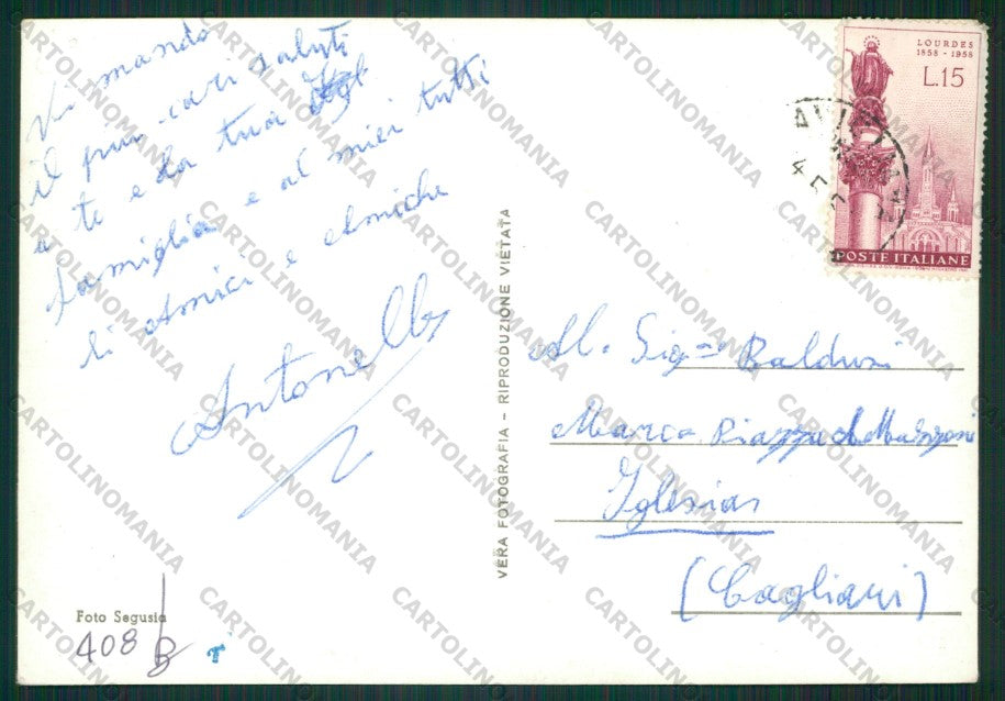 Torino Avigliana Foto FG cartolina KV8836 – retro