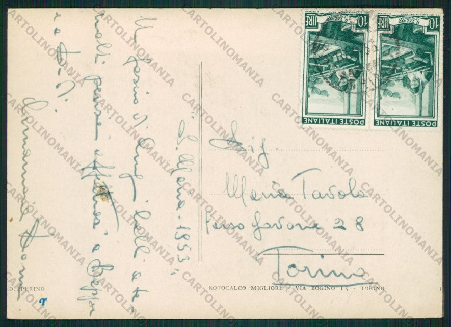 Torino Usseglio FG cartolina KV8837 – retro
