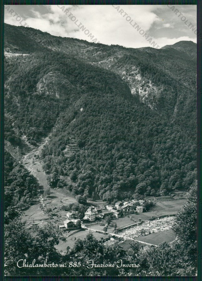 Torino Chialamberto Inverso Foto FG cartolina KV8839 – fronte