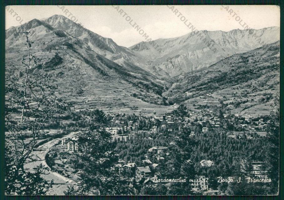 Torino Bardonecchia Borgo San Francesco FG cartolina KV8842 – fronte