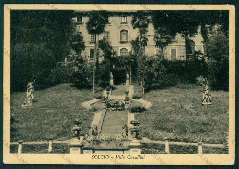 Novara Lesa Solcio FG cartolina KV8844 – fronte