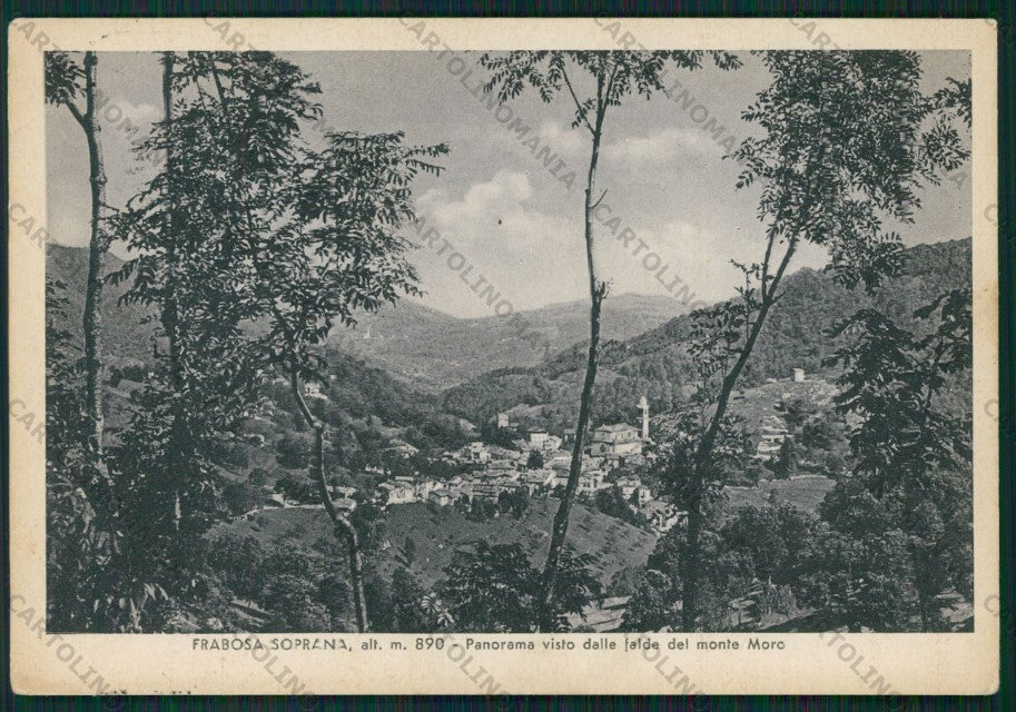 Cuneo Frabosa Soprana Monte Moro FG cartolina KV8853 – fronte