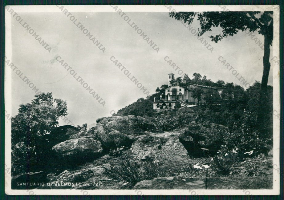 Torino Valperga Canavese Belmonte Santuario di Foto FG cartolina KV8857 – fronte