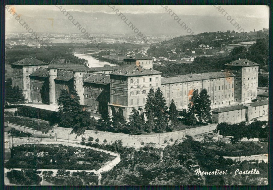 Torino Moncalieri Castello MACCHIE Foto FG cartolina KV8876 – fronte