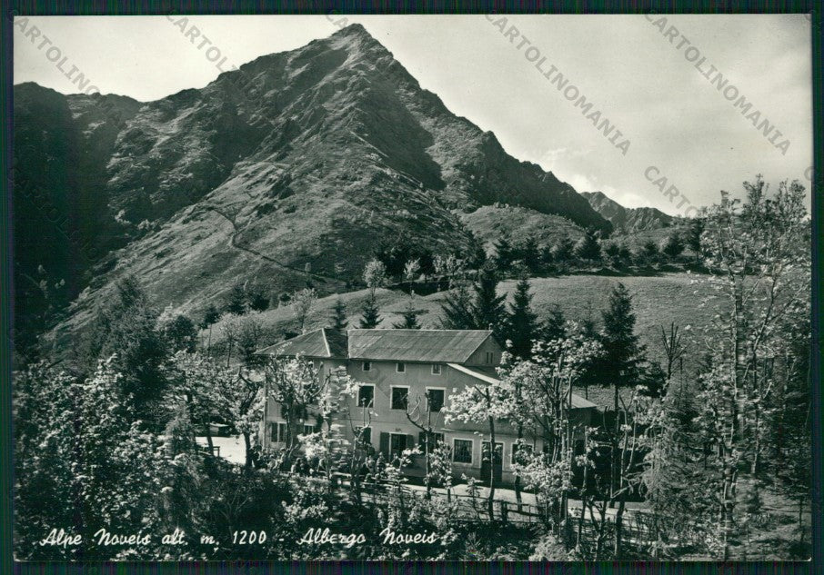 Biella Alpe Noveis Foto FG cartolina KV8878 – fronte