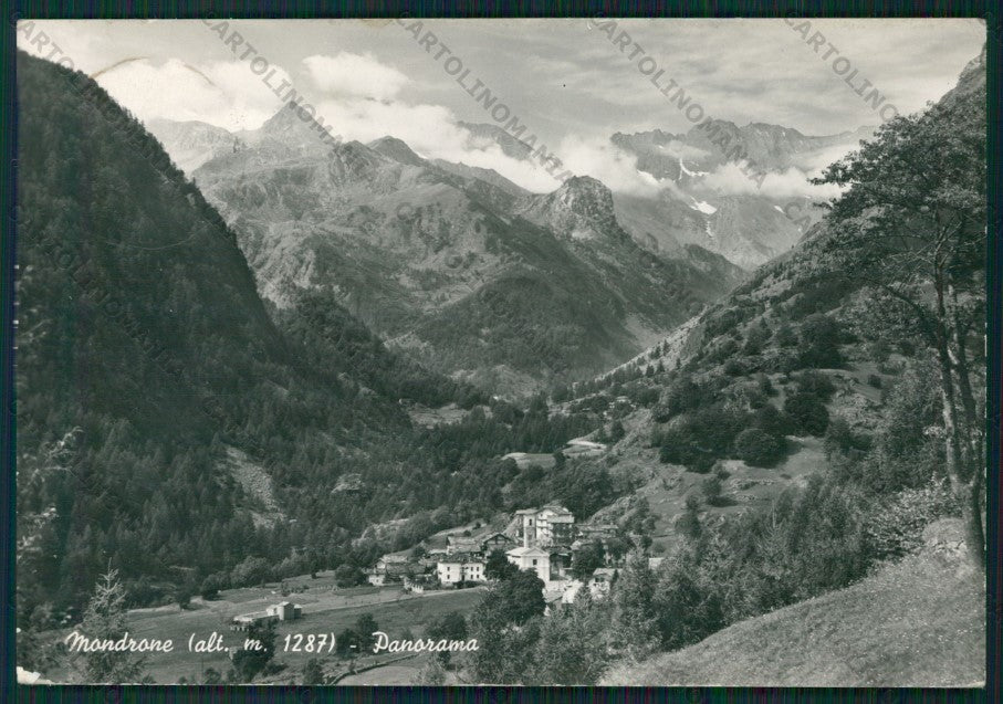 Torino Ala di Stura Mondrone PIEGHINE Foto FG cartolina KV8880 – fronte