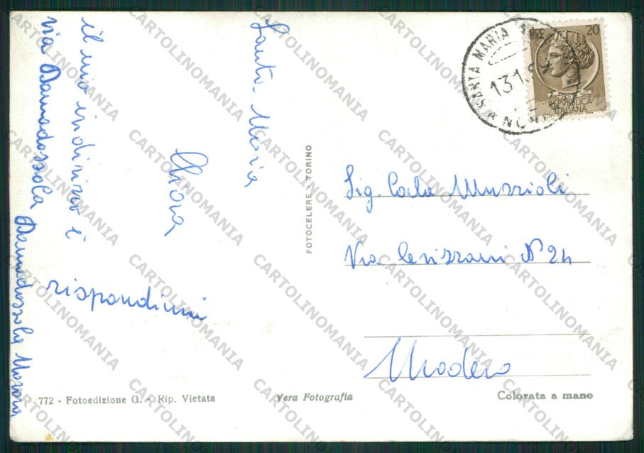 Verbania Santa Maria Maggiore PIEGHINE Foto FG cartolina KV8911 – retro