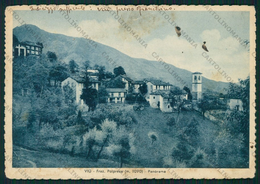Torino Viù MACCHIE FG cartolina KV8918 – fronte