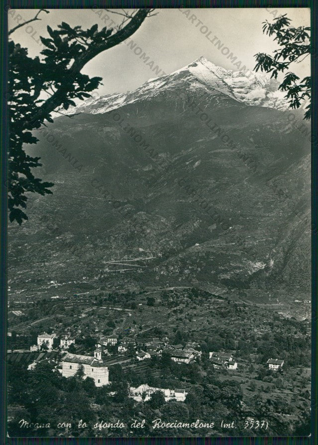 Torino Meana di Susa Rocciamelone Foto FG cartolina KV8925 – fronte