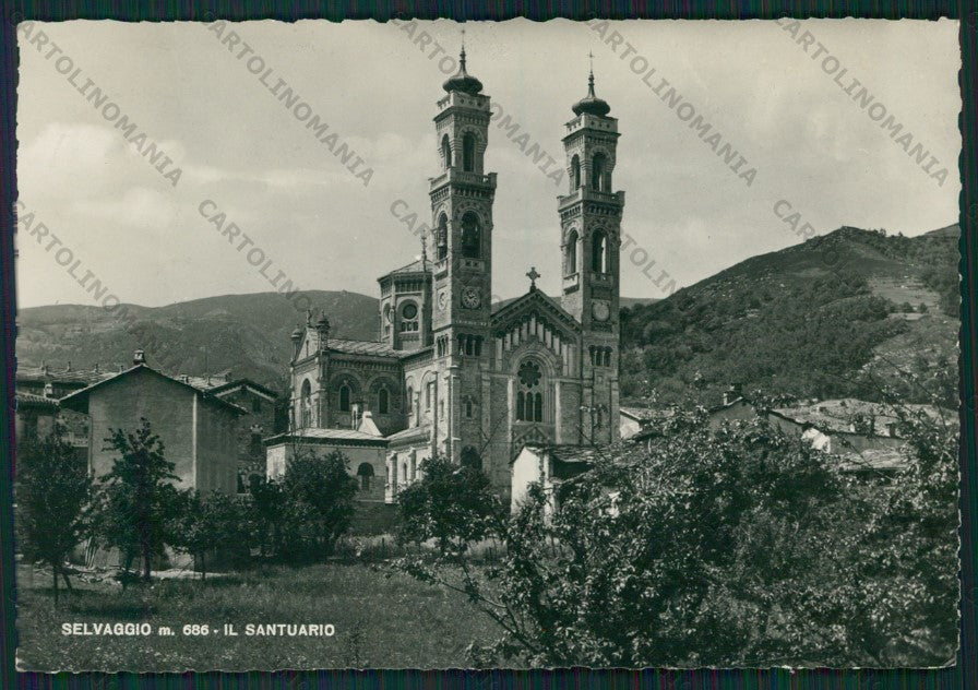 Torino Giaveno Selvaggio Santuario Foto FG cartolina KV8929 – fronte