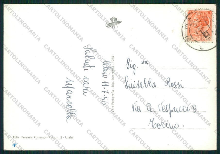 Torino Ulzio Dora Riparia Foto FG cartolina KV8933 – retro