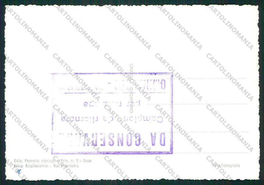 Torino Susa Foto FG cartolina KV8944 – retro