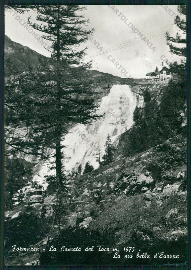Verbania Formazza Cascata Toce Foto FG cartolina KV8946 – fronte