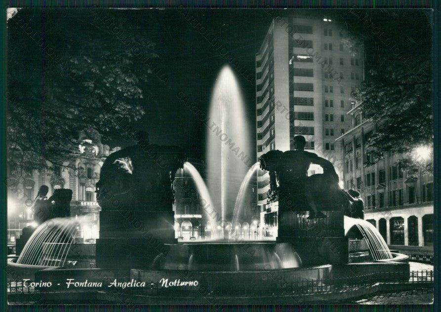 Torino Città Fontana Foto FG cartolina KV8951 – fronte