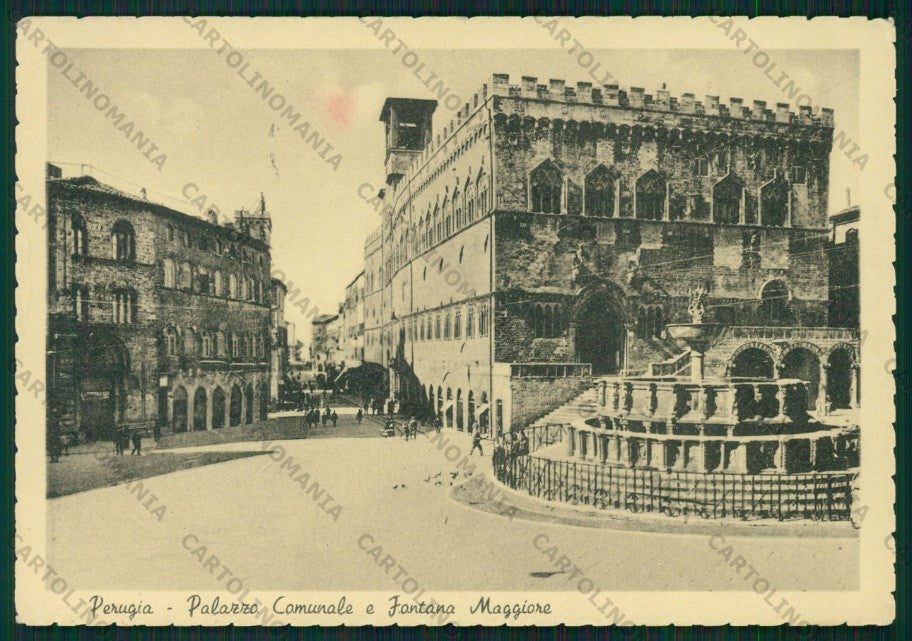 Perugia Città Comune FG cartolina KV8955 – fronte