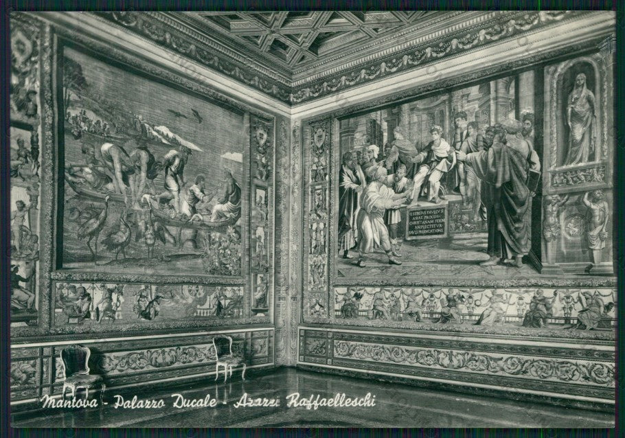 Mantova Città Palazzo Ducale Arazzi Foto FG cartolina KV8960 – fronte