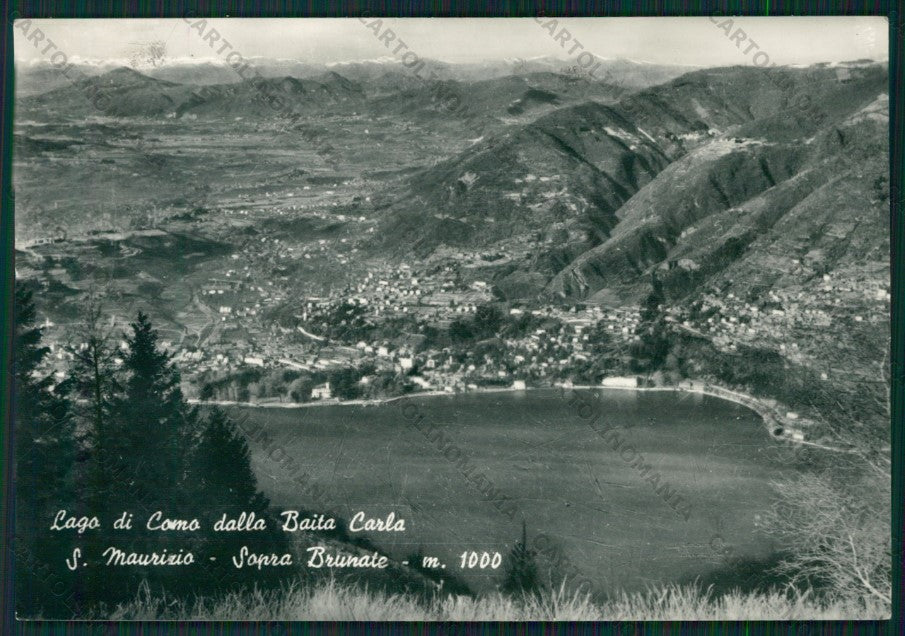 Como Lago di Brunate San Maurizio Foto FG cartolina KV8961 – fronte