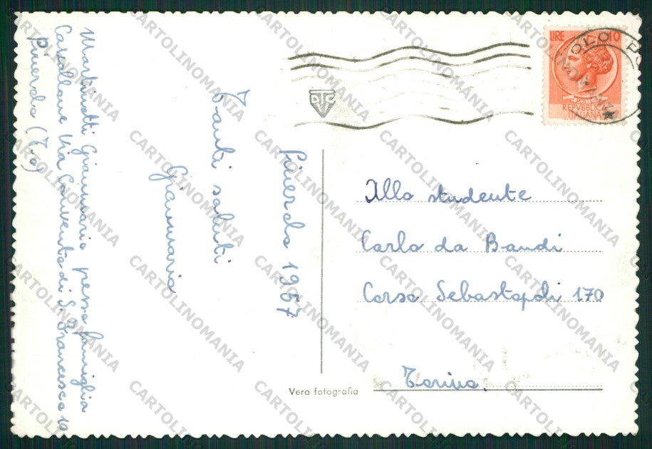 Torino Pinerolo San Maurizio Foto FG cartolina KV8962 – retro