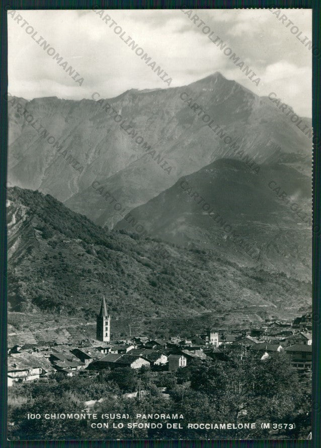 Torino Chiomonte Rocciamelone Foto FG cartolina KV8977 – fronte