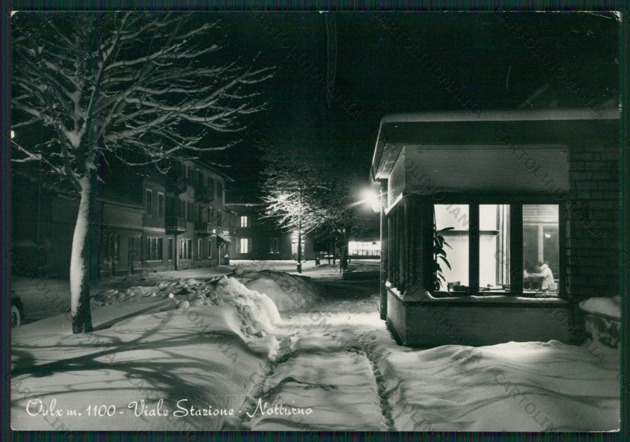 Torino Oulx Nevicata Foto FG cartolina KV8979 – fronte