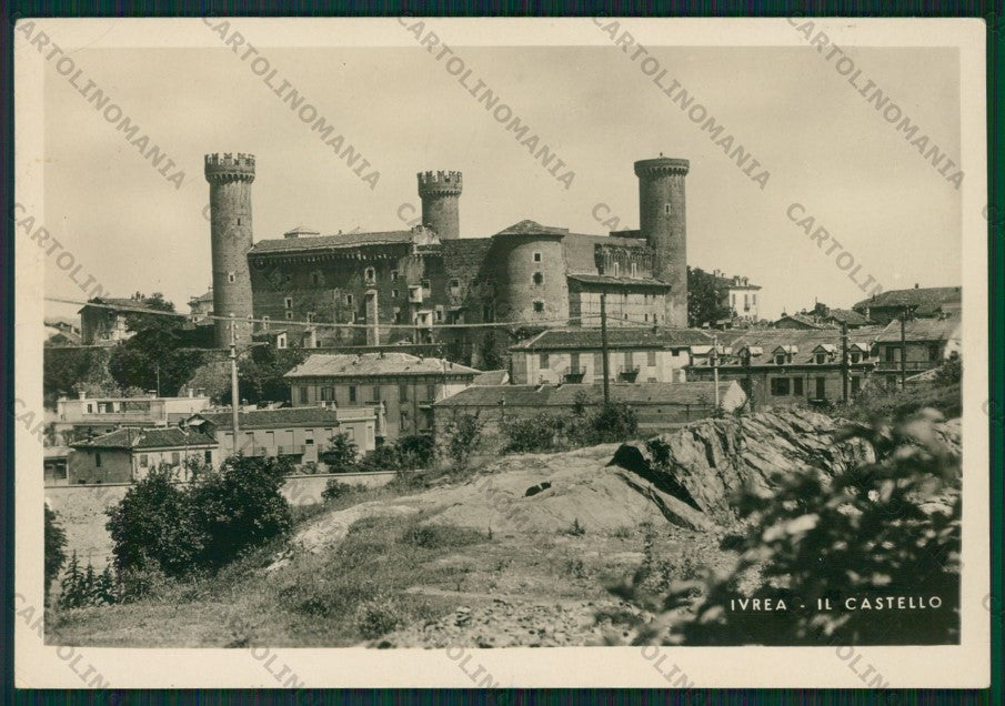 Torino Ivrea Castello Foto FG cartolina KV8980 – fronte