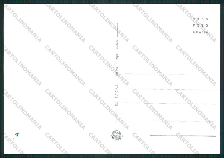 Torino Rivoli Foto FG cartolina KV8983 – retro