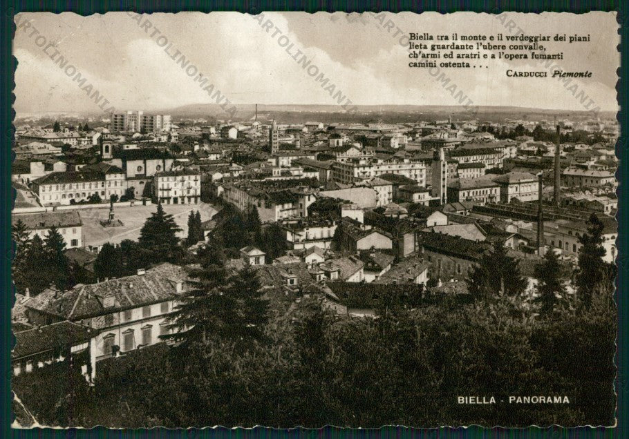 Biella Città Carducci Foto FG cartolina KV8986 – fronte