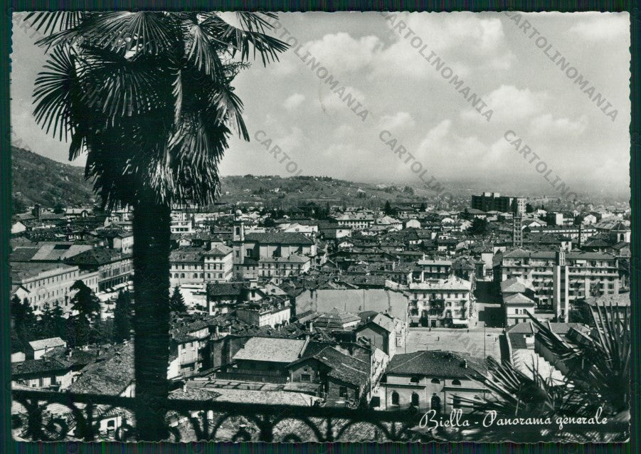 Biella Città Foto FG cartolina KV8987 – fronte