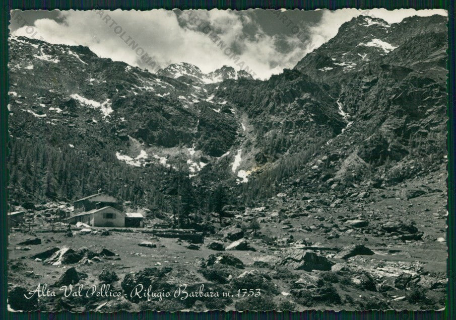 Torino Bobbio Pellice Rifugio Barbara Foto FG cartolina KV8998 – fronte