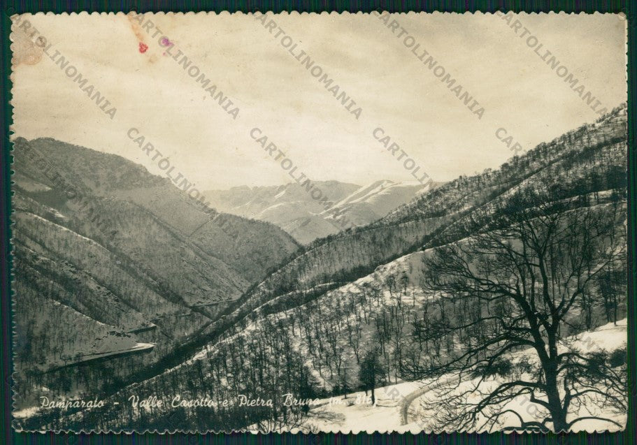 Cuneo Pamparato MACCHIE Foto FG cartolina KV8999 – fronte