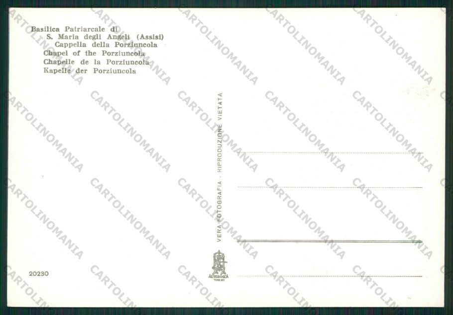 Perugia Assisi Foto FG cartolina KV9005 – retro