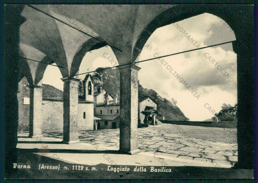 Arezzo Verna FG cartolina KV9006 – fronte